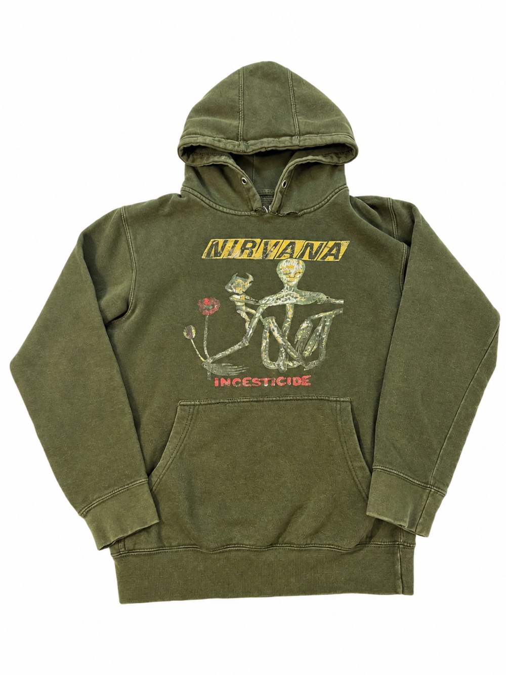 Nirvana Incesticide hoodie. Adult small